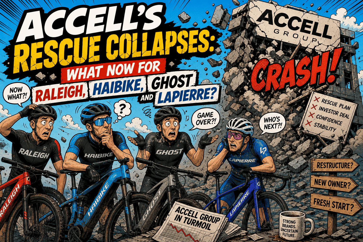 Accell’s Rescue Collapses What Now for Raleigh, Haibike, Ghost and Lapierre