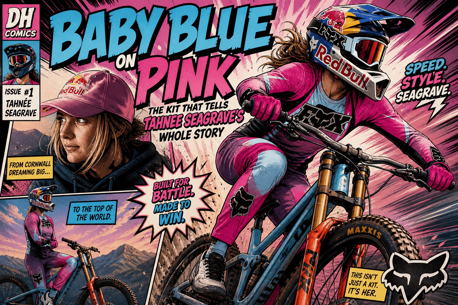 Baby Blue on Pink The Kit That Tells Tahnée Seagrave’s Whole Story