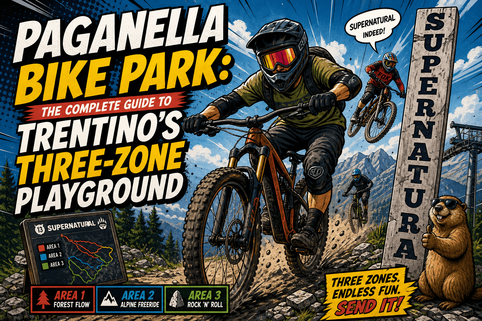 Paganella Bike Park The Complete Guide to Trentino's Three Zone Playground