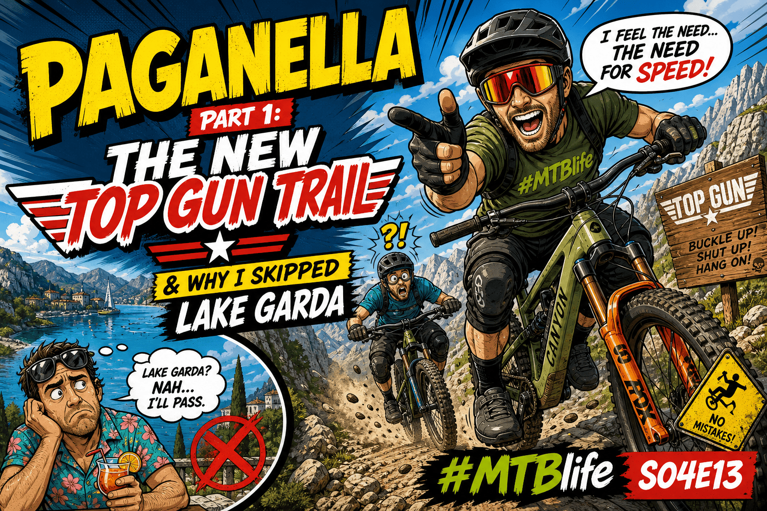 Paganella Part 1 The New TOP GUN Trail & Why I Skipped Lake Garda #MTBlife S04E13 (2)