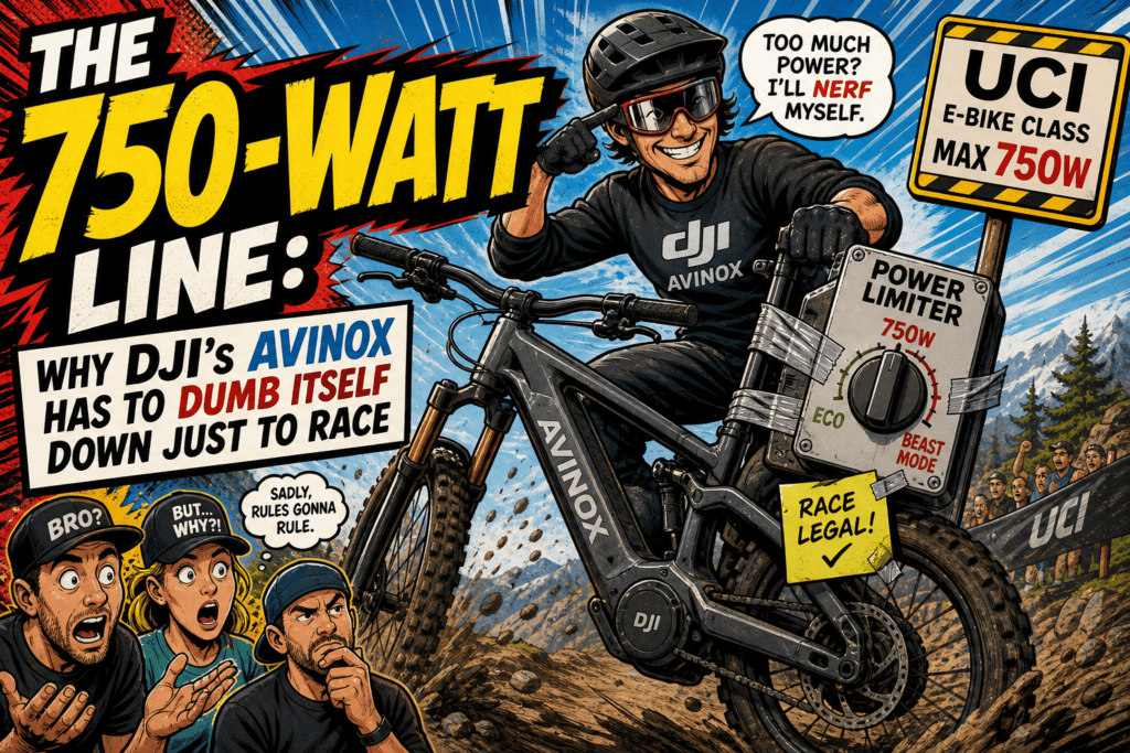 The 750 Watt Line Why DJI’s Avinox Has to Dumb Itself Down Just to Race