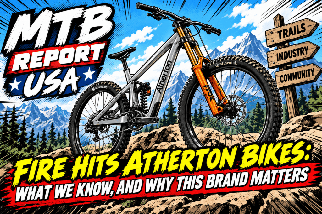 Atherton Bikes, Atherton Bikes fire
