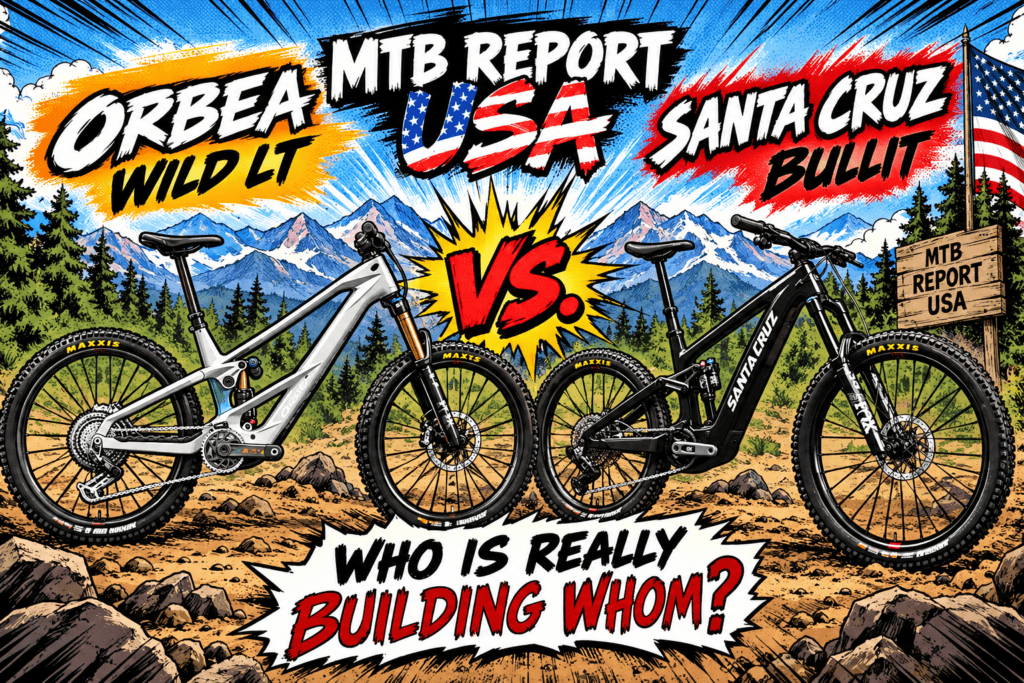 Orbea Wild LT vs. Santa Cruz Bullit