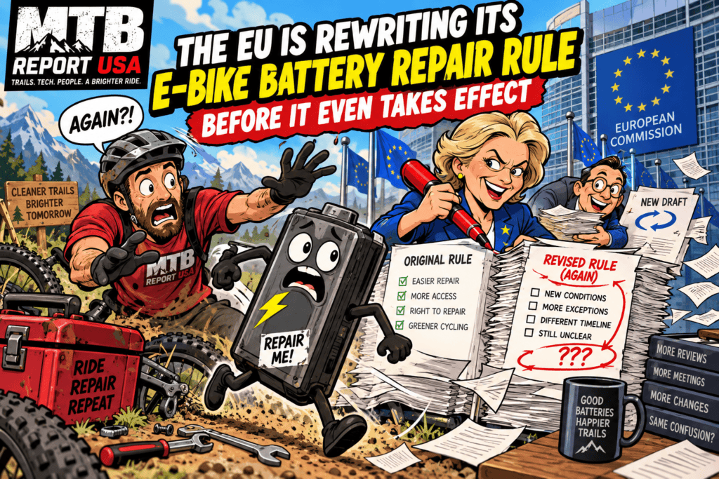 The EU Is Rewriting Its E Bike Battery Repair Rule Before It Even Takes Effect